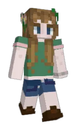Slim Minecraft skin
