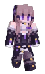 Captinya's Minecraft skin wearing the Migrator cape