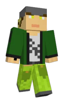 Front of Minecraft skin
