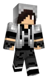 TheAxelin's Minecraft skin wearing the 15th Anniversary cape