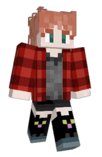 Front of Minnowhert's skin