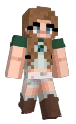 romantic and cape palliser Minecraft skin — Classic model