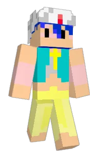 Front of Minecraft skin