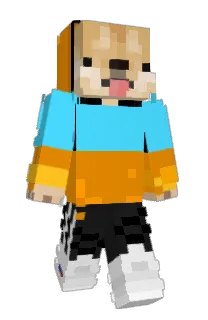 Front of DogSinay's skin