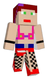 white and cashmere Minecraft skin — Classic model — first worn by TeamHexManiac