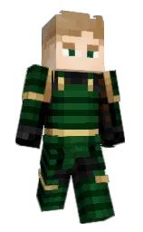 deep fir and dark fern Minecraft skin — Classic model — first worn by ocafeteiro