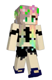 Front of accrice's skin