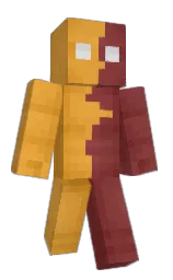DeeTheMan's Minecraft skin wearing the Pan cape