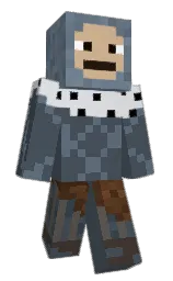 river bed and iron Minecraft skin — Classic model