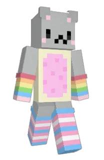 Front of kittyfication's skin