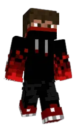 black and lonestar Minecraft skin — Classic model