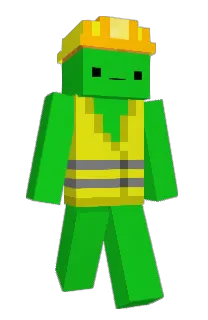 Front of Warrever's skin