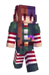Front of Larepita's skin