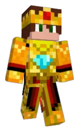 GoldenDX's Minecraft skin wearing the Migrator cape