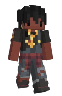 Front of KH4M's skin