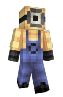 Front of Minecraft skin