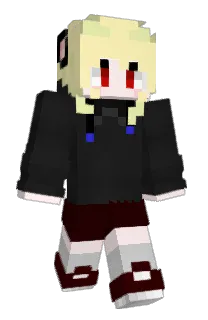 Front of tuseka's skin