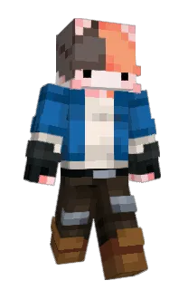 Front of Cheeezik's skin