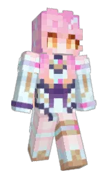 Slim Minecraft skin