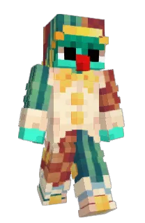 Front of Minecraft skin