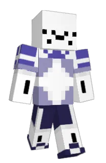 Front of MachEdible's skin