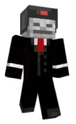 moneycat105's Minecraft skin wearing the Founder's cape