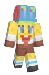 Front of Minecraft skin