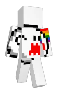 Front of Fortoum's skin