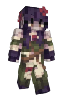 Front of tccth's skin