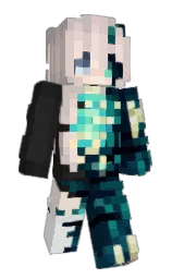 tangaroa and cod gray Minecraft skin — Slim model — first worn by reikyaa