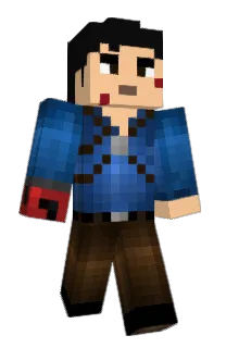 Front of Gravestron's skin