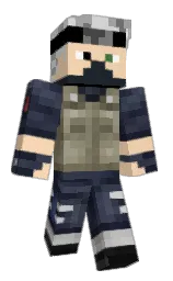 Oskurrr's Minecraft skin wearing the Migrator cape