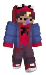kashmir blue and east bay Minecraft skin — Classic model — first worn by HitmonJosh