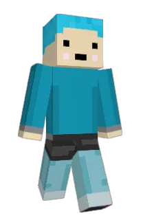 Front of JerryCyan's skin