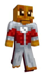 Babapuffi's Minecraft skin wearing the Founder's cape