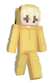Front of dontiy's skin