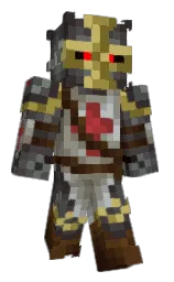 Drakebloodwing's Minecraft skin wearing the Migrator cape