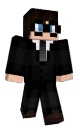 Spax3d's Minecraft skin wearing the Vanilla cape