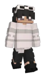 wafer and bizarre Minecraft skin — Slim model