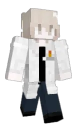 black and pearl bush Minecraft skin — Slim model