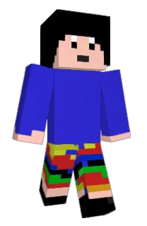Front of Minecraft skin