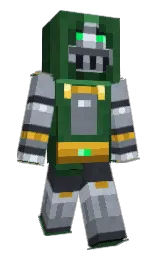 everglade Minecraft skin — Slim model — first worn by Desert_Hawk1