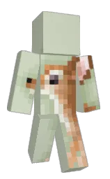 Slim Minecraft skin