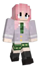 qLcw's Minecraft skin wearing the Pan cape