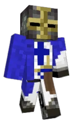 GleeF310's Minecraft skin wearing the MineCon 2012 cape