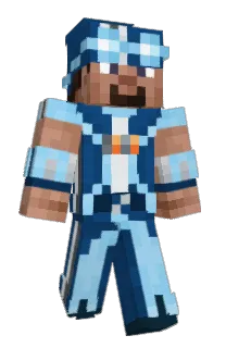 Front of Harpagone's skin