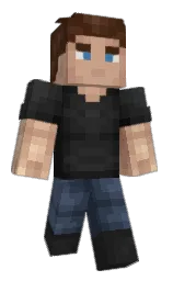 DragonPixels's Minecraft skin wearing the Crafter cape