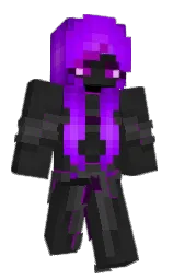LadyofRevels's Minecraft skin wearing the Migrator cape