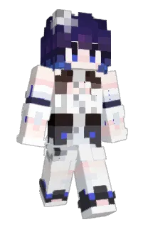 Front of adokta's skin