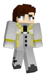gray nickel and brown pod Minecraft skin — Classic model — first worn by HANETA1